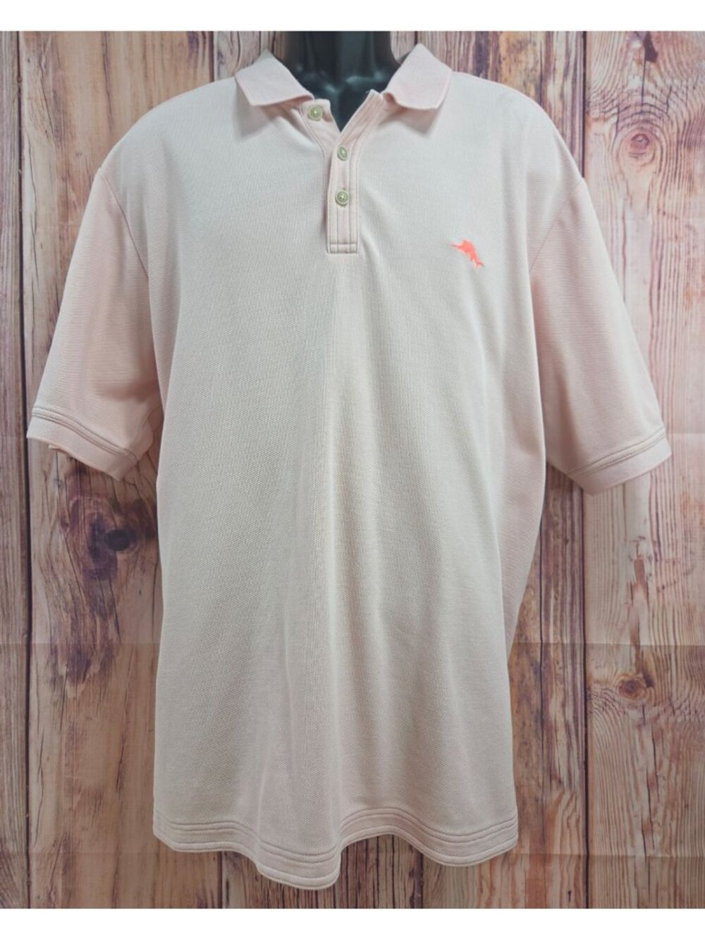 Tommy Bahama Supima Cotton Blend Pink Polo XXL